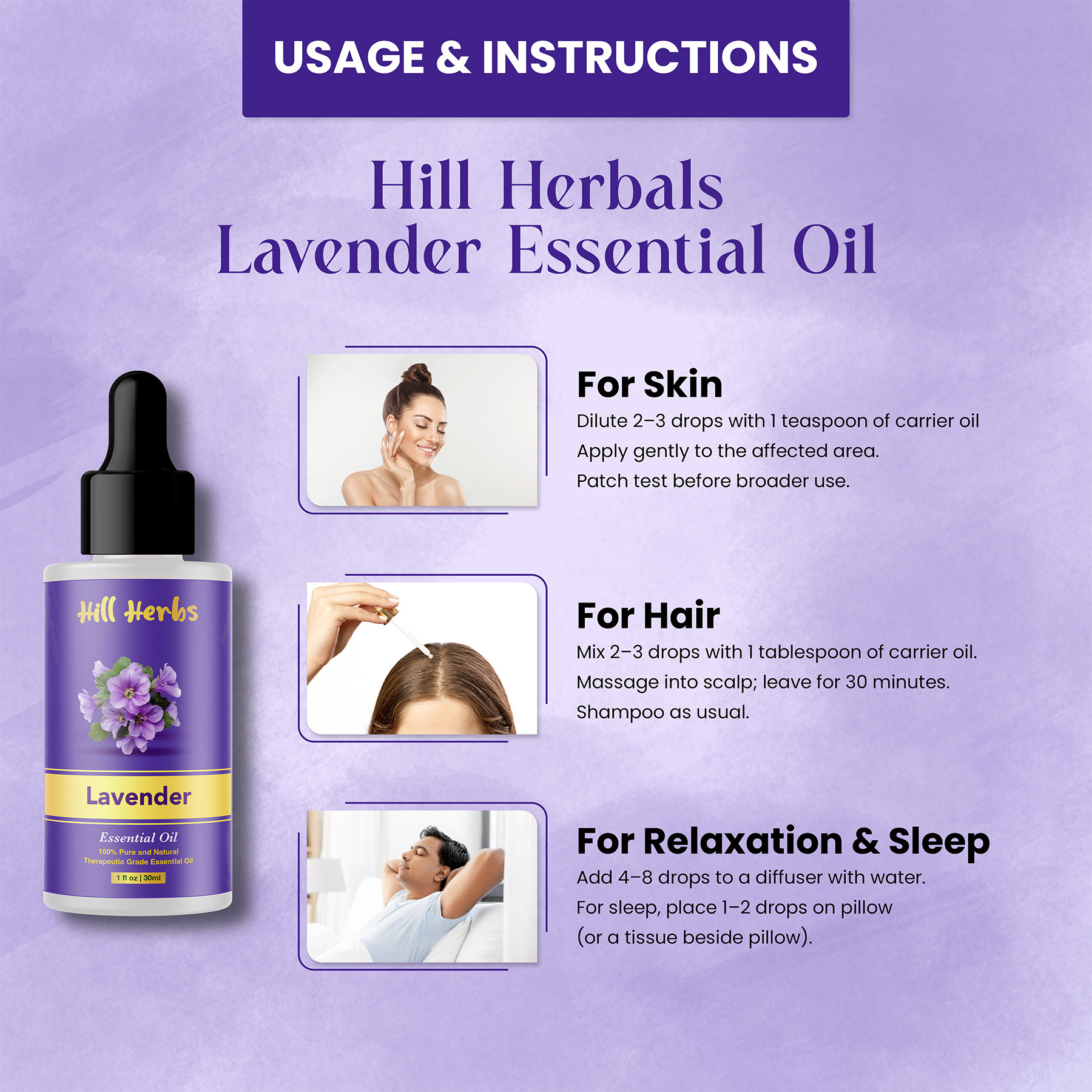 Lavender Oil 2nd Poster